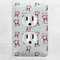 Santa Clause Making Snow Angels Electric Outlet Plate - LIFESTYLE