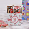 Santa Clause Making Snow Angels French Fry Favor Box - w/ Treats View