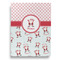 Santa Clause Making Snow Angels Garden Flags - Large - Double Sided - BACK