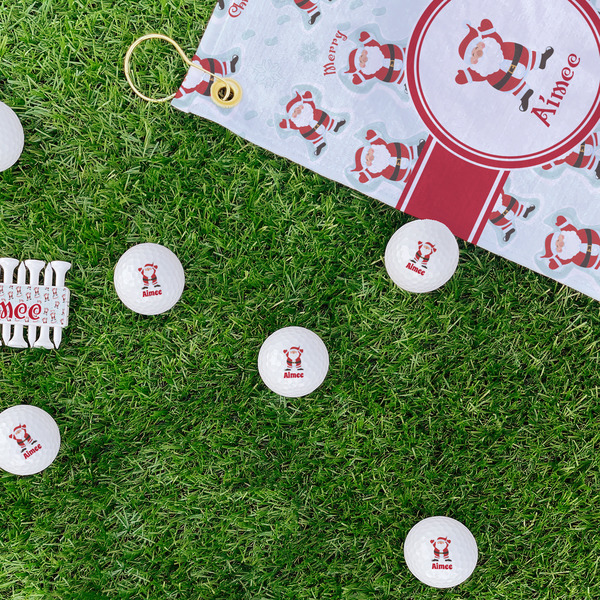 Santa Clause Making Snow Angels Golf Balls - Generic - Set of 12 - LIFESTYLE