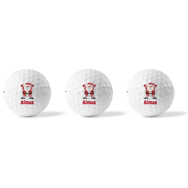 Santa Clause Making Snow Angels Golf Balls - Titleist - Set of 3 - APPROVAL