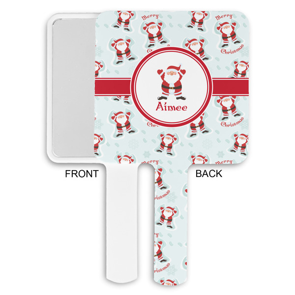 Santa Clause Making Snow Angels Hand Mirrors - Approval