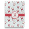 Santa Clause Making Snow Angels House Flags - Double Sided - FRONT