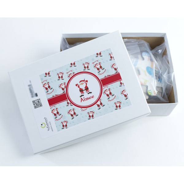 Santa Clause Making Snow Angels Jigsaw Puzzle 30 Piece - Box