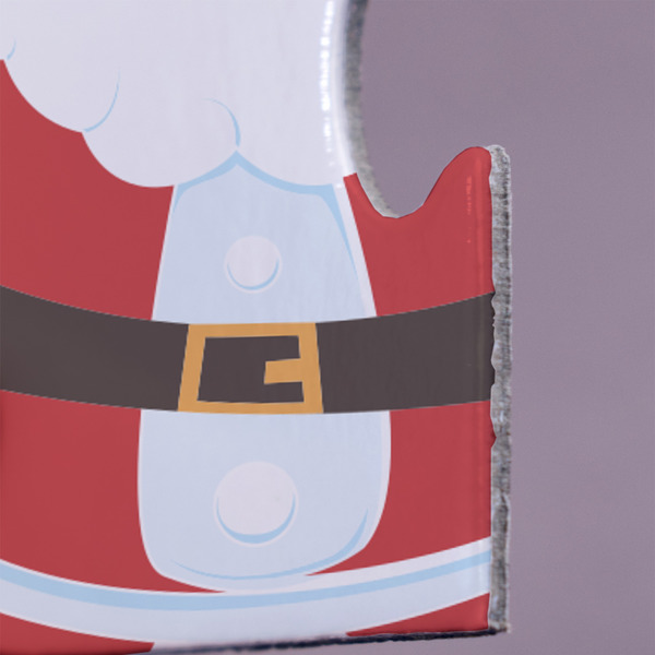 Santa Clause Making Snow Angels Jigsaw Puzzle 30 Piece  - Close Up