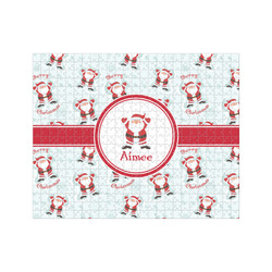Santa Clause Making Snow Angels 500 pc Jigsaw Puzzle (Personalized)