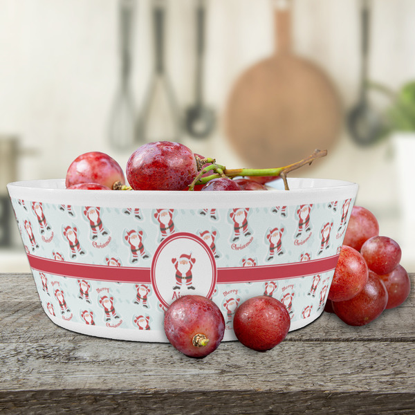 Santa Clause Making Snow Angels Kids Bowls - LIFESTYLE