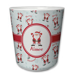 Santa Clause Making Snow Angels Plastic Tumbler 6oz (Personalized)