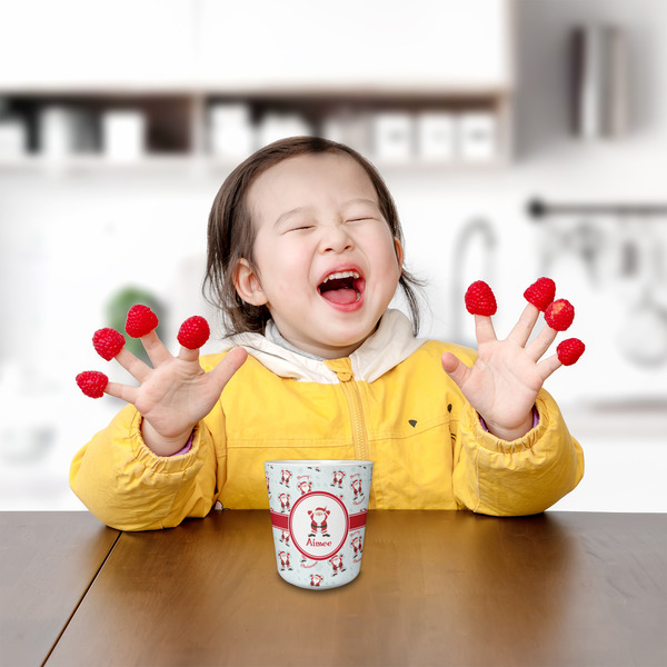 Santa Clause Making Snow Angels Kids Cup - LIFESTYLE 1 (girl)