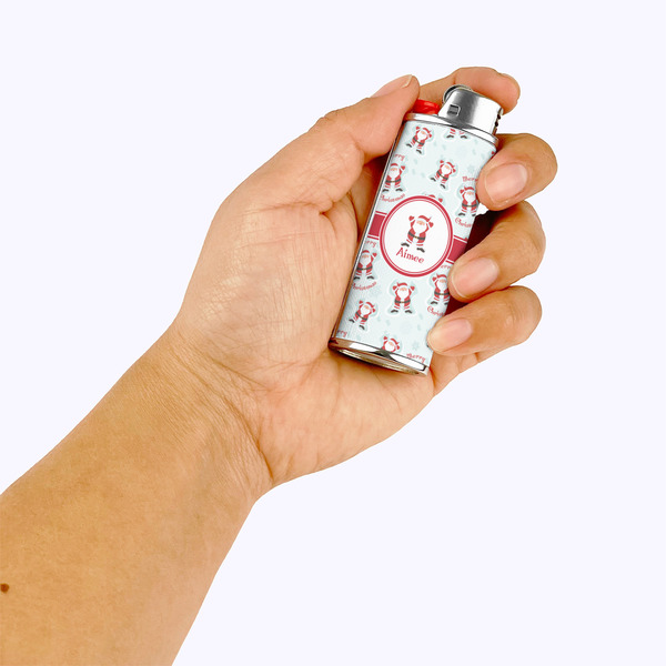 Santa Clause Making Snow Angels Lighter Case - LIFESTYLE