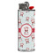 Santa Clause Making Snow Angels Case for BIC Lighters (Personalized)