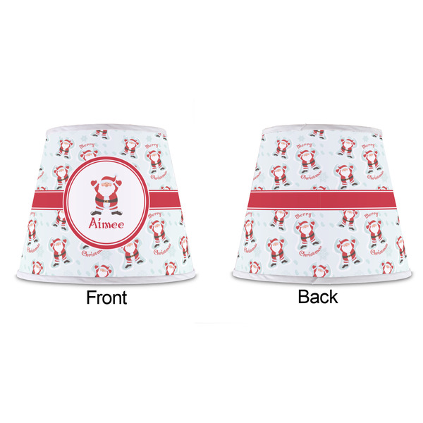 Santa Clause Making Snow Angels Poly Film Empire Lampshade - Approval