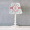 Santa Clause Making Snow Angels Poly Film Empire Lampshade - Lifestyle