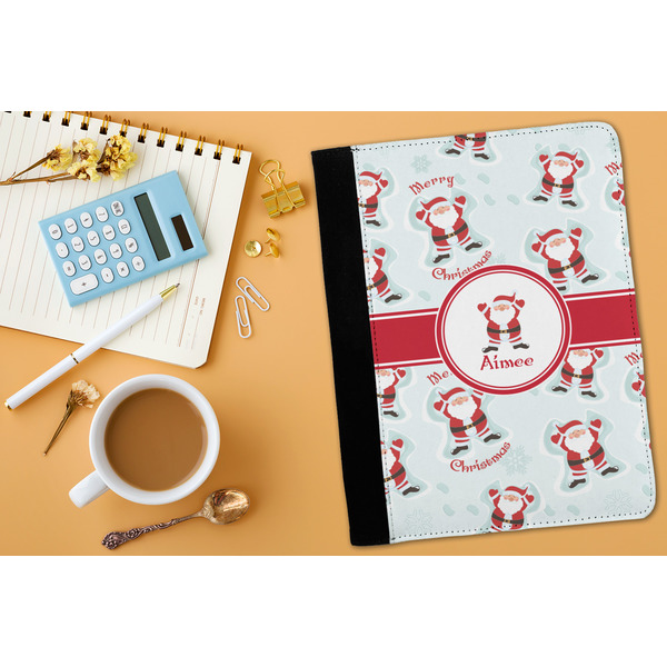 Santa Clause Making Snow Angels Medium Padfolio - LIFESTYLE (adult)