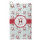 Santa Clause Making Snow Angels Microfiber Golf Towels - Small - FRONT