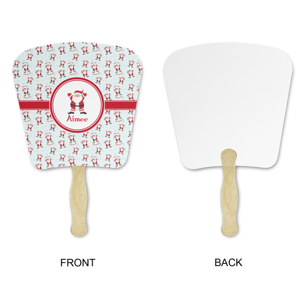 Santa Clause Making Snow Angels Paper Fans - Approval