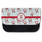 Santa Clause Making Snow Angels Pencil Case - Front