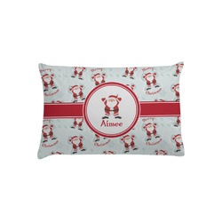 Santa Clause Making Snow Angels Pillow Case - Toddler w/ Name or Text