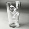 Santa Clause Making Snow Angels Pint Glasses - Main/Approval