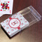 Santa Clause Making Snow Angels Playing Cards - In Package