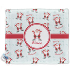 Santa Clause Making Snow Angels Security Blanket (Personalized)