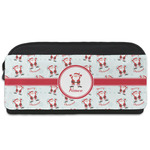 Santa Clause Making Snow Angels Shoe Bag (Personalized)