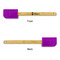 Santa Clause Making Snow Angels Silicone Spatula - Purple - APPROVAL