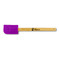 Santa Clause Making Snow Angels Silicone Spatula - Purple - Front