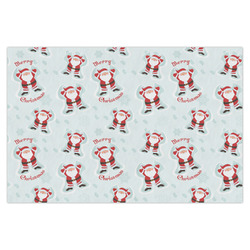 Santa Clause Making Snow Angels X-Large Tissue Papers Sheets - Heavyweight