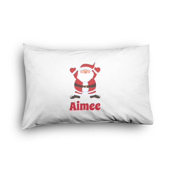 Custom Santa Clause Making Snow Angels Pillow Case - Toddler - Graphic (Personalized)