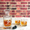 Santa Clause Making Snow Angels Whiskey Decanters - 26oz Square - LIFESTYLE