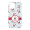Santa Clause Making Snow Angels iPhone 15 Pro Case - Back