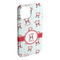 Santa Clause Making Snow Angels iPhone 15 Pro Max Case - Angle