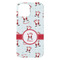 Santa Clause Making Snow Angels iPhone 15 Pro Max Case - Back