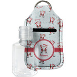 Santa Clause Making Snow Angels Hand Sanitizer & Keychain Holder - Small (Personalized)
