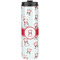 Santa Clause Making Snow Angels Stainless Steel Skinny Tumbler - 20 oz (Personalized)