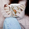 Floral Antler 11oz Coffee Mug - LIFESTYLE