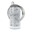 Floral Antler 12 oz Stainless Steel Sippy Cups - FULL (back angle)
