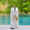 Floral Antler Can Cooler - Tall 12oz - In Context