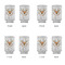Floral Antler 12oz Tall Can Sleeve - Set of 4 - APPROVAL