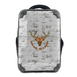 Floral Antler 15" Hard Shell Backpack (Personalized)