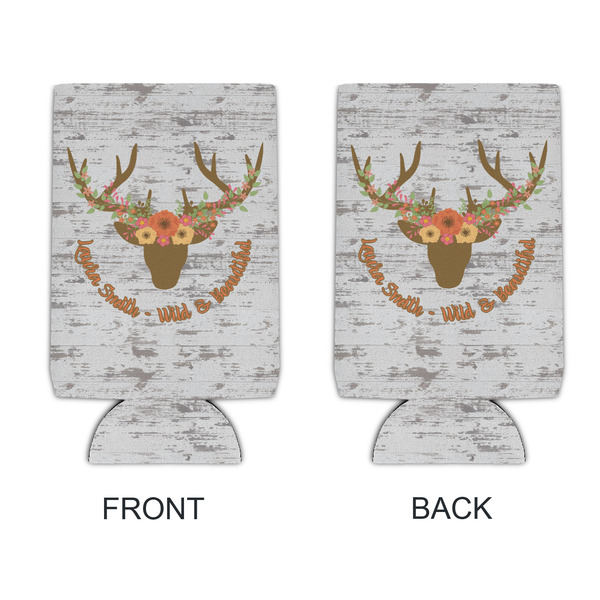 Floral Antler 16oz Can Sleeve - APPROVAL