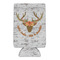 Floral Antler 16oz Can Sleeve - FRONT (flat)