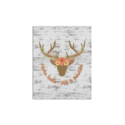 Floral Antler Poster - Multiple Sizes (Personalized)