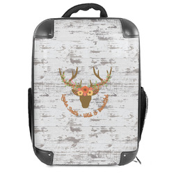 Floral Antler Hard Shell Backpack (Personalized)