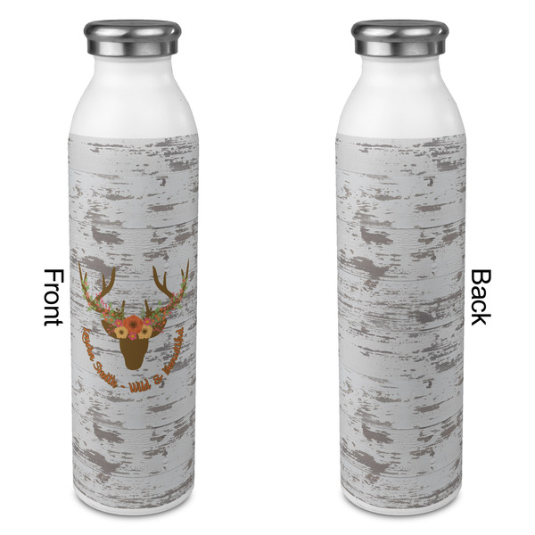 Floral Antler 20oz Water Bottles - Full Print - Approval