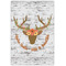 Floral Antler 20x30 - Canvas Print - Front View