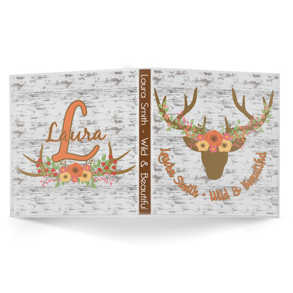 Floral Antler 3-Ring Binder Approval- 1in