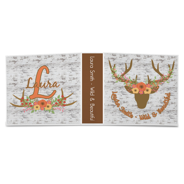 Floral Antler 3-Ring Binder Approval- 3in