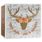 Floral Antler 3-Ring Binder - 3 inch (Personalized)